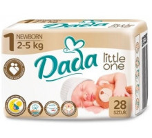 Підгузники дитячі DADA Little One Newborn 2-5 кг 28 шт