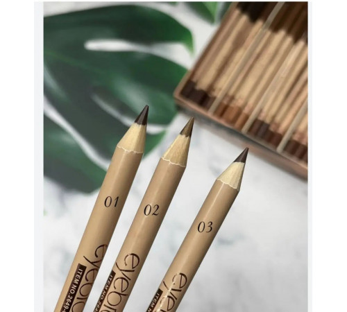 Олівець для брів Kiss Beauty 03 коричневий Олівець для брів Kiss Beauty 03 коричневий