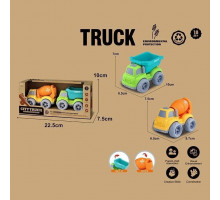 Набір машинок 912-2 City Truck Спецтехніка 2 шт