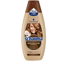 Шампунь для волос Schauma Восстановление и уход с экстрактом Кокоса 400 мл