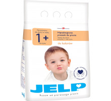 Гіпоалергенний пральний порошок JELP 1+ для кольорового 2.24 кг 28 циклів прання