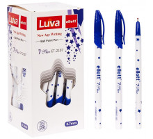 Ручка кулькова на масляній основі  Ellot Luva ЕТ-2107 0.7 мм синя