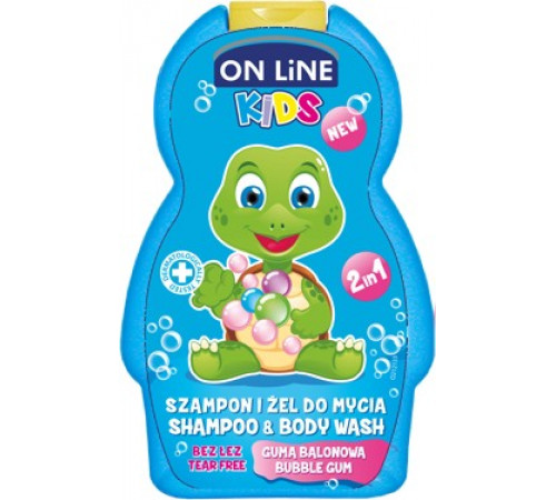 Шампунь для дітей On Line Bubble gum 250 мл