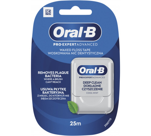 Зубна нитка Oral-B Pro Expert Advanced Cool Mint 25 м Зубна нитка Oral-B Pro Expert Advanced Cool Mint 25 м