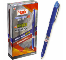Ручка шариковая Flair Writo-meter синяя 10 км