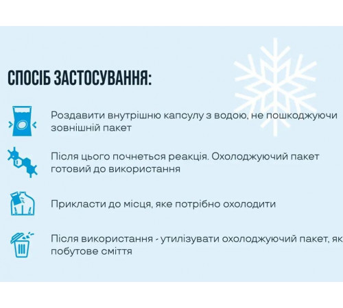 Пакет охолоджуючий Energy Of Nature Standart 110 г