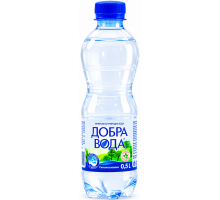 Вода мінеральна Добра вода сильногазована 0,5 л
