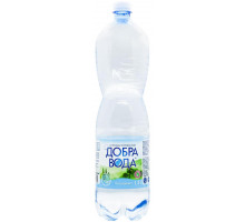 Вода мінеральна негазована Добра вода 1.5 л
