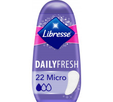 Щоденні гігієнічні прокладки Libresse Daily Fresh Micro 22 шт