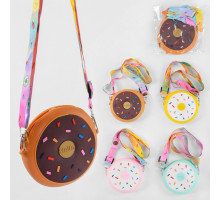 Детская сумочка-кошелек силиконовая Пончик С 50147