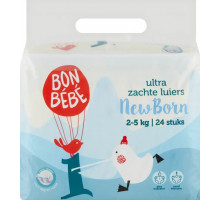 Підгузки Bonbebe Newborn 1 (2-5 кг) 24 шт