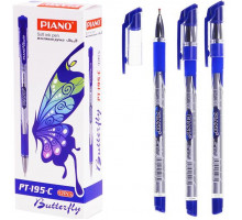Ручка масляная Piano РТ-195-C Classic синяя