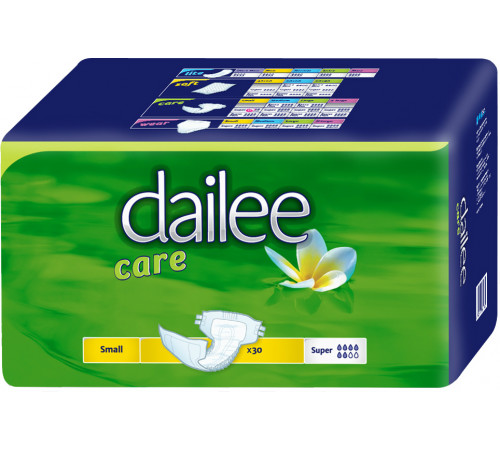 Подгузники для взрослых дышащие Dailee Care Super Small 30 шт