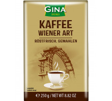 Кава мелена Gina Wiener Art 250 г