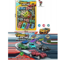 Набір машин 24621 Speed Racing 11 шт