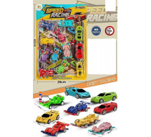 Набір машин 2469 Speed Racing 12 шт
