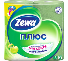 Туалетная бумага Zewa Плюс 2 слоя Яблоко 4 рулона