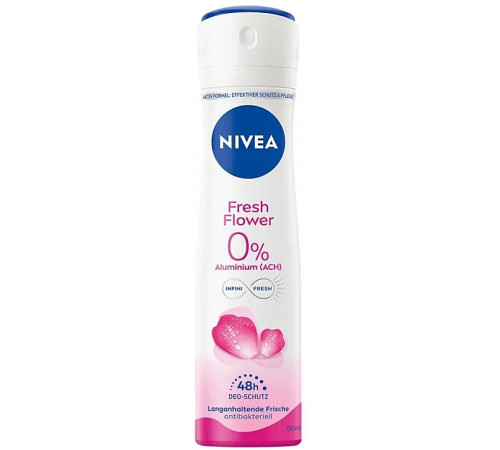 Дезодорант-антиперспирант женский Nivea Fresh Flower спрей 150 мл