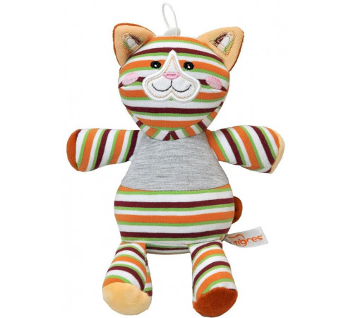 Мягкая текстильная игрушка Tigres ИГ-0150 Котик Тим
