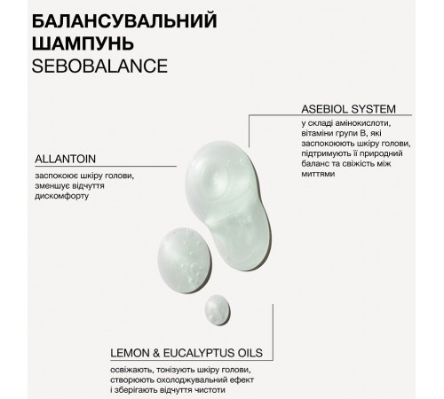 Балансувальний шампунь для схильного до жирності волосся Triology Sebobalance 500 мл