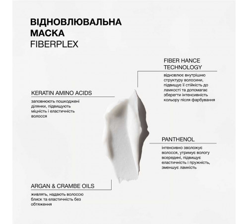 Відновлювальна маска для пошкодженого та фарбованого волосся Triology Fiberplex 330 г