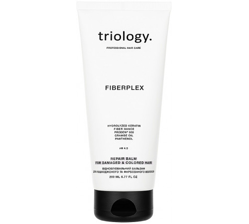 Відновлювальний бальзам для пошкодженого та фарбованого волосся Triology Fiberplex 200 мл