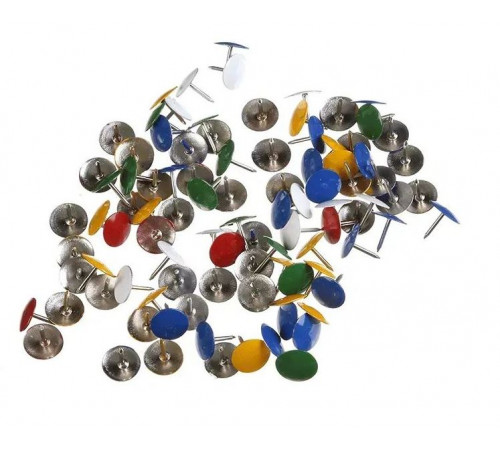 Кнопки кольорові Buromax 5104 100 шт