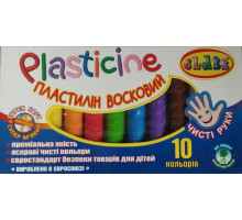 Пластилін Class ECO Чисті руки 7626 10 кольорів