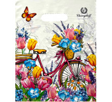 Пакет 25 х 30 см прорізна ручка