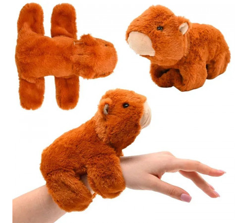 М'яка іграшка-браслет на руку Bimbo Капібара