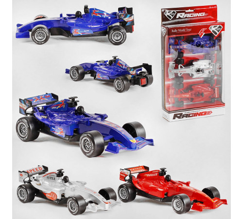 Набір машин FA 96 Rally World 3 шт в коробці