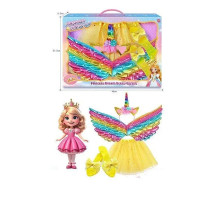 Набір прикрас JY 7305 (крила, спідничка, туфлі) в коробці