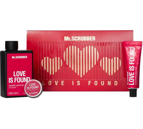 Подарунковий набір жіночий Mr.Scrubber Love is Found