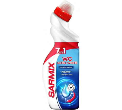 Средство для сантехники Sarmix 7 в 1 Ultra White 750 мл