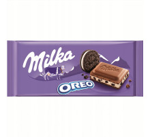 Шоколад молочный Milka Oreo 100 г