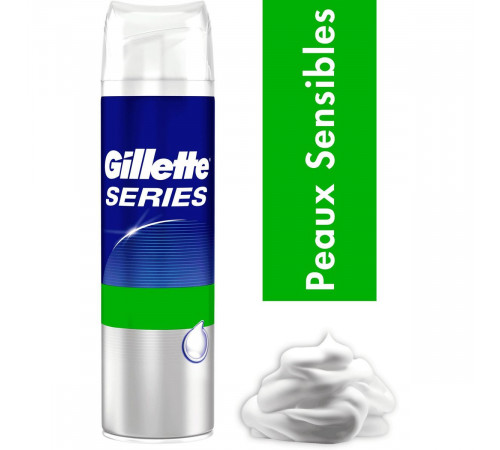Піна для гоління Gillette Series Sensitiv Aloe 250 мл