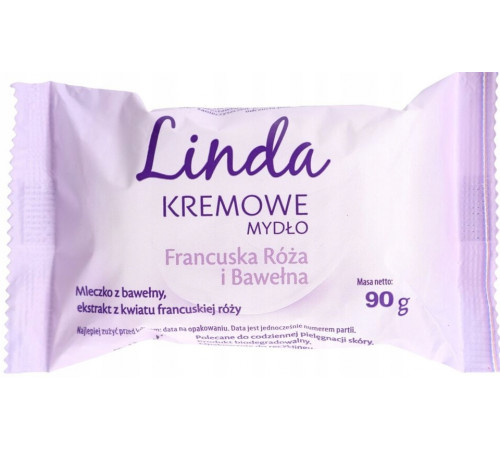 Мило тверде Linda Французька троянда та Бавовна 90 г