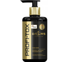 Маска для волос Dallas Pro-tox с Коллагеном, Кератином и Гиалуроновой кислотой с дозатором 900 мл