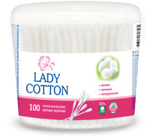 Ватні палички Lady Cotton 100 шт коробка