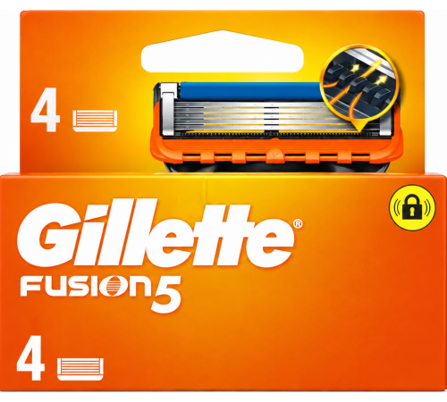 Змінні картриджі для гоління Gillette Fusion5 4 шт (ціна за 1 шт)