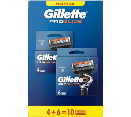 Змінні картриджі для гоління Gillette Fusion ProGlide 4 + 6 шт (ціна за 1 шт)