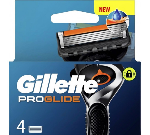 Змінні картриджі для гоління Gillette Fusion ProGlide 4 шт (ціна за 1 шт)