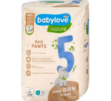 Підгузки-трусики Babylove Nature 5 (12-17 кг) 18 шт