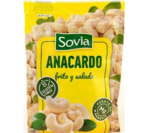 Кеш'ю смажений солоний Sovia Anacardo frito y salado 150 г