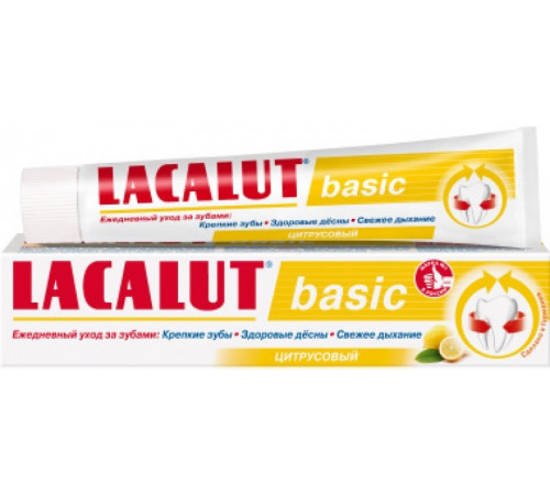 Зубная паста Lacalut Basic Цитрус 75 мл