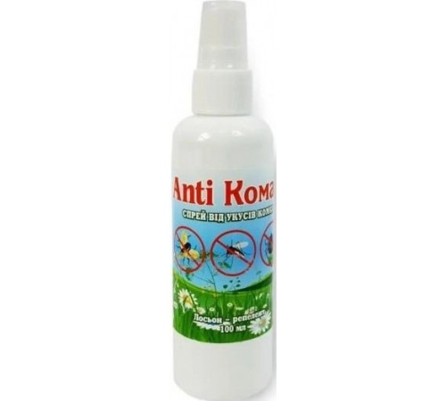 Лосьон-спрей Anti Комар от укусов насекомых 100 мл