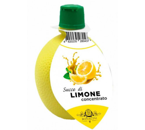 Сік концентрований Лимонний Bonacini 200 мл