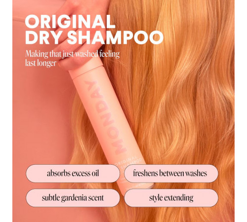 Сухий шампунь для волосся Monday Original Dry 200 мл