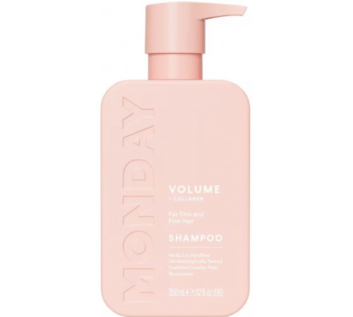 Шампунь для об'єму волосся Monday Volume 350 мл