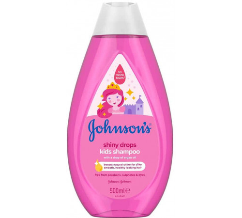 Шампунь дитячий Johnson's Baby Shiny drops 500 мл Шампунь дитячий Johnson's Baby Shiny drops 500 мл